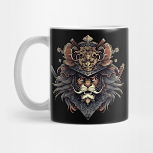 samurai lion Mug